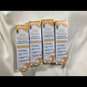Set of 4 Ximonth Bee Venom Therapeutic Gel NEW